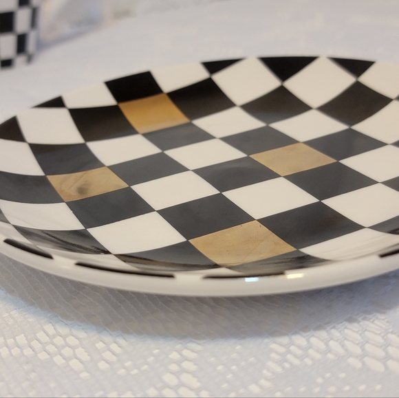 Unique Vintage Dining Delicate Coffee Cup Saucer Set Black White